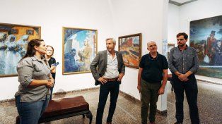 Se releva el estado de los museos provinciales para realizar mantenimiento preventivo y puestas en valor necesarias. Rogelio Frigerio recorrió Bellas Artes&nbsp;