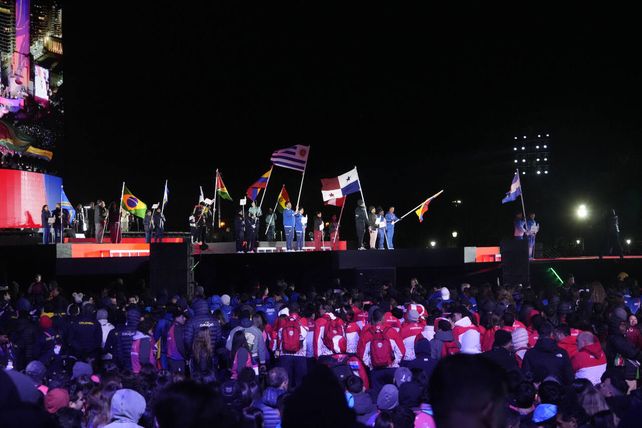 Una fiesta del deporte: estiman que 250 mil personas participaron de la apertura de los Suramericanos
