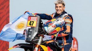 Kevin Benavides es el único sudamericano de la historia en ganar el Dakar sobre dos ruedas.