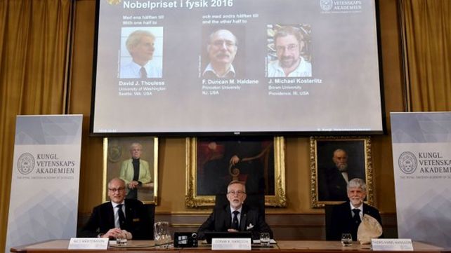 Nobel de Física fue para tres británicos