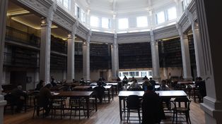 La Biblioteca Argentina fue varias veces remodelada.