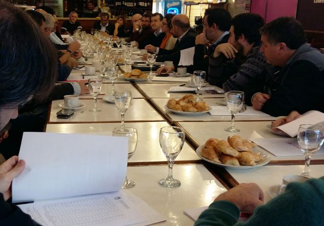 Presentación. Se hizo en una empresa recuperada por los trabajadores en la ciudad de Rosario. Foto: Prensa Blanco