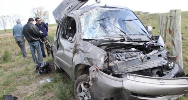 Tr&aacute;gico accidente de una familia rosarina en Uruguay: muri&oacute; una beba de 4 meses