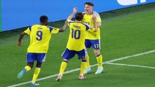 Suecia goleó a Tunez en el debut mundialista de ambos.