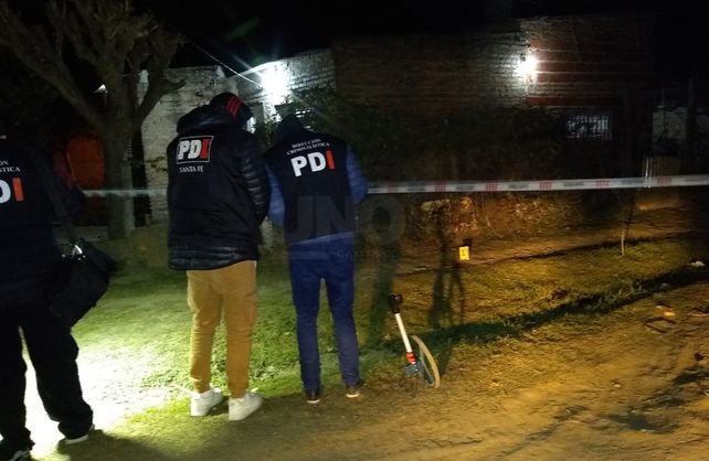 El lugar&nbsp;donde sucedió el crimen en barrio Eva Perón.