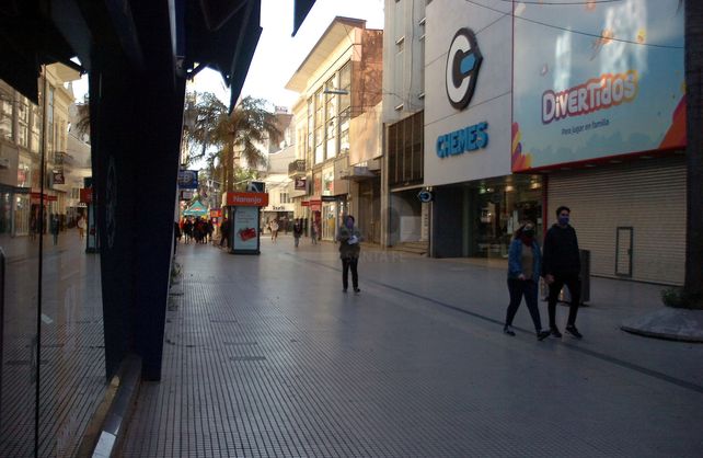 El alicaído comercio santafesino espera repuntar.&nbsp;