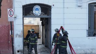 La comisaría 5ª amaneció bajo alerta por un incendio en el marco de una supuesta protesta