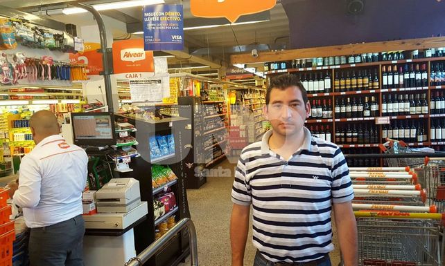 El Gerente del Supermercado le contó a Diario UNO cómo fue el asalto de hoy.&nbsp;