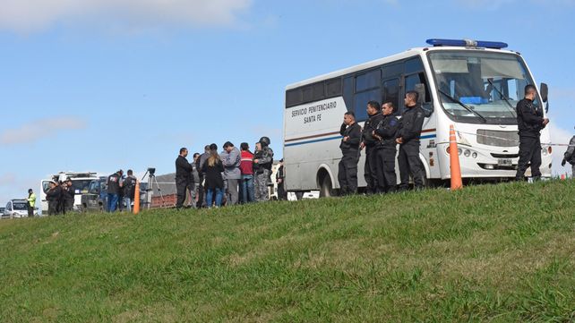 En la banquina. 9 presos escaparon el miércoles