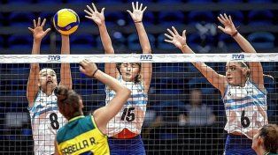 Las Panteritas perdieron con Brasil en la continuidad del Mundial Sub 19 de vóley.
