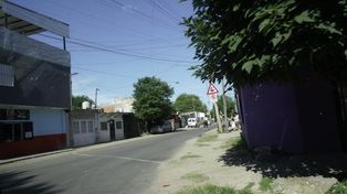 La cuadra de Riobamba al 5000 donde operaba la banda y se demolerá el bunker
