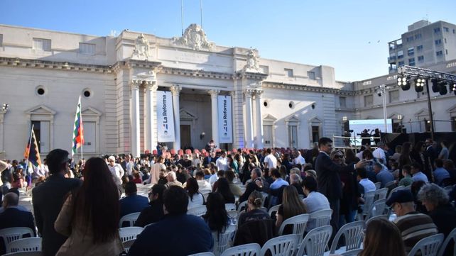 En VIVO: se realiza la Jura de la nueva Constitución de la Provincia de Santa Fe