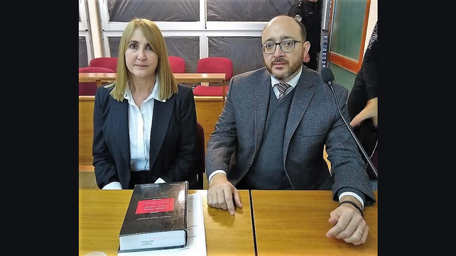 Los fiscales Fabiana Bertero y Guillermo Loyola del MPA de Rafaela.