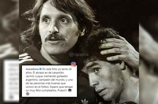 Diego, Diego... y a pedido del público, el debut en celeste y blanco de Maradona