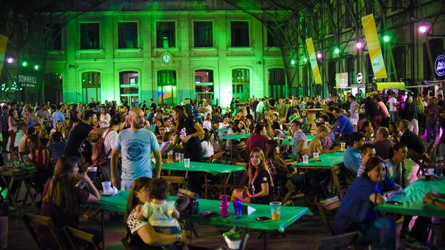 Abrió sus puertas la fiesta de San Patricio en la Estación Belgrano