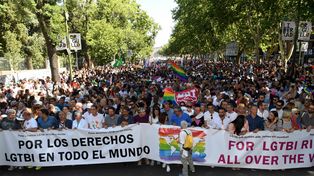 Un millón de personas en marcha del orgullo gay en Madrid