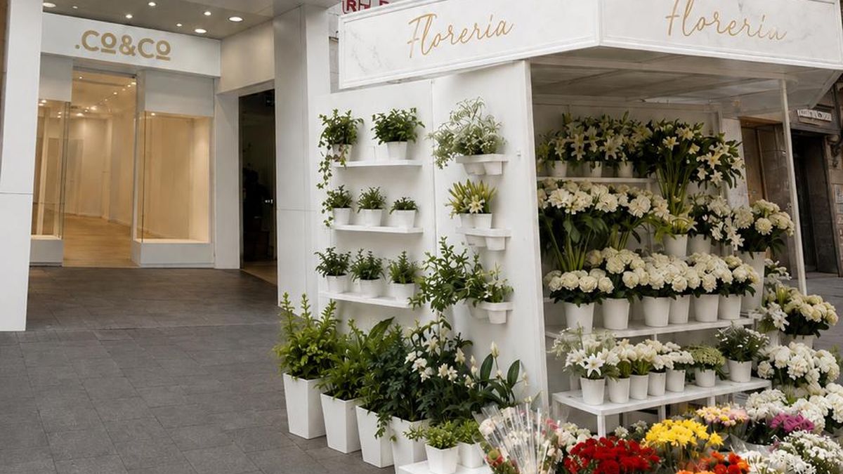 Prueba piloto para reconvertir los puestos de flores de la peatonal