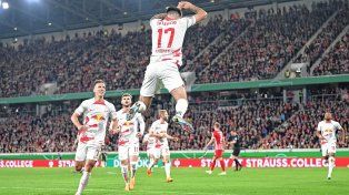 Leipzig se clasificó a la final de la Copa de Alemania tras golear a Friburgo