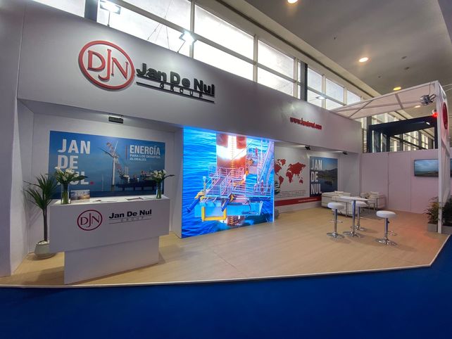 Jan De Nul presenta soluciones para la industria energética en Argentina Oil & Gas 2023