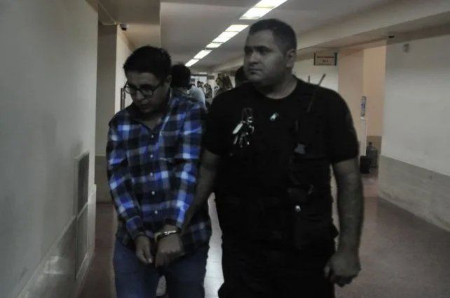 Ramiro Rosales en el primer juicio que se hizo por el caso