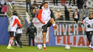 Enzo Díaz se despidió molesto de River Plate: No me gustó de la forma que me tocó irme.