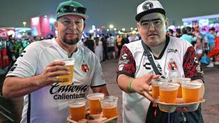 &nbsp;Qatar 2022: los fanáticos compran cerveza en cantidad en el FIFA Fan Festival