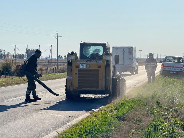 La cautelar también alcanza a las otras rutas nacionales que cruzan la región: en la ruta 7 ya se están realizando reparaciones