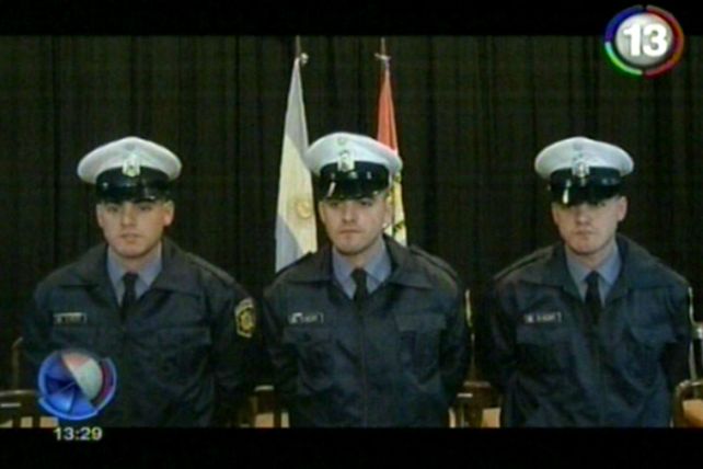 Tres hermanos gemelos se sumaron a la fuerza provincial