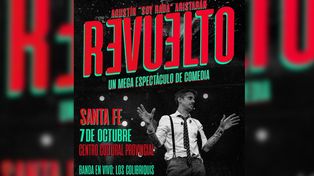 Revuelto: el mega espectáculo de comedia llega a Santa Fe