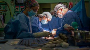En la cirugía actuaron 50 profesionales del Hospital Garrahan