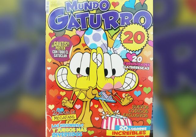 Este sábado pedí la revista de Mundo Gaturro
