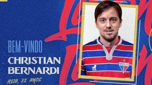 Fortaleza de Brasil le dio la bienvenida al cordobés Christian Bernardi, proveniente de Colón.&nbsp;