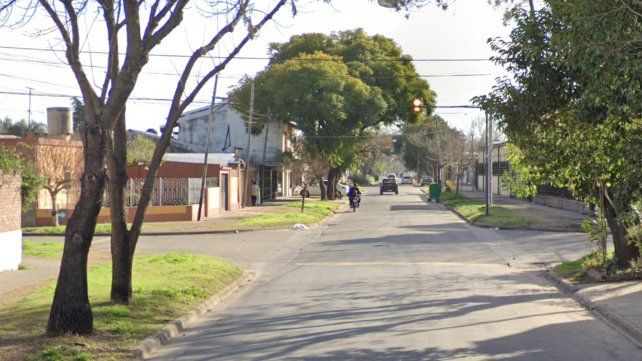 La cuadra donde ocurrió el ataque.