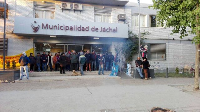 Tomaron el municipio de Jáchal y reclaman el cierre de Barrick Gold