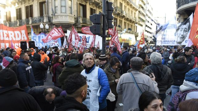 El reflejo del paro nacional en Rosario