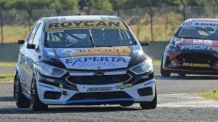 Matías Canapino llevó al Chevrolet Onix a establecer la vuelta más rápida.