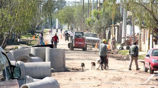 Ponen en marcha la segunda etapa de una obra inédita en el cordón oeste