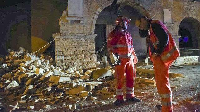 Un terremoto de intensidad 5,4 sacude el centro de Italia