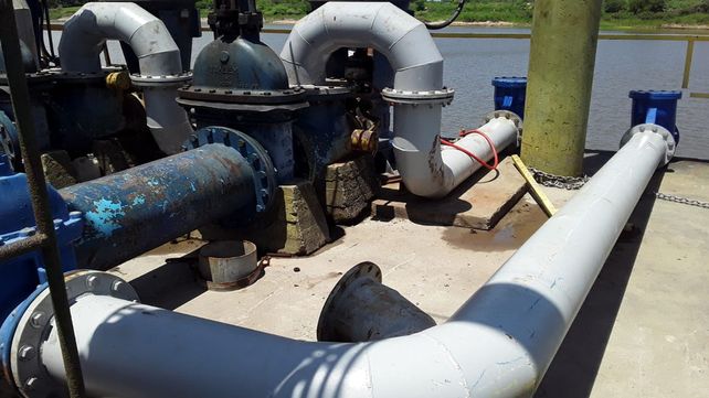 Toma Hernández en el río Santa Fe