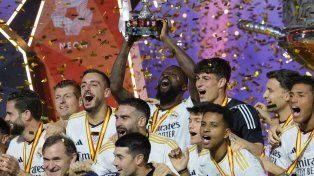 Real Madrid aplastó a Barcelona y se quedó con la Supercopa de España