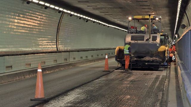 Túnel: habrá tránsito alternado por tareas de bacheo en el viaducto que comunica Paraná con Santa Fe&nbsp;