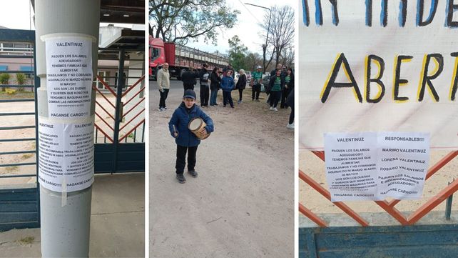 Trabajadores de Aberturas Valentinuz