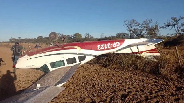 Una avioneta se estrelló en Chacó con más de 300 kilos de cocaína.