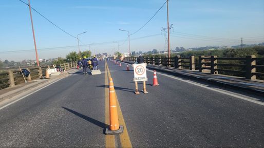 Este miércoles habrá un corte total al tránsito en el Puente Carretero por las obras de Vialidad Nacional