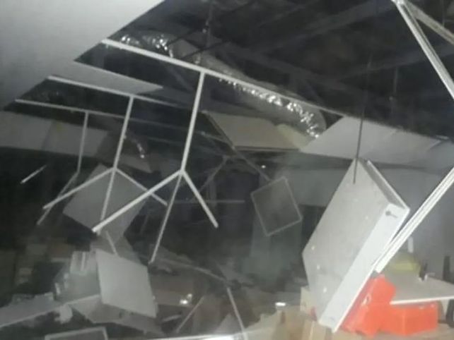 El terremoto de anoche causó daños en varios lugares.&nbsp;