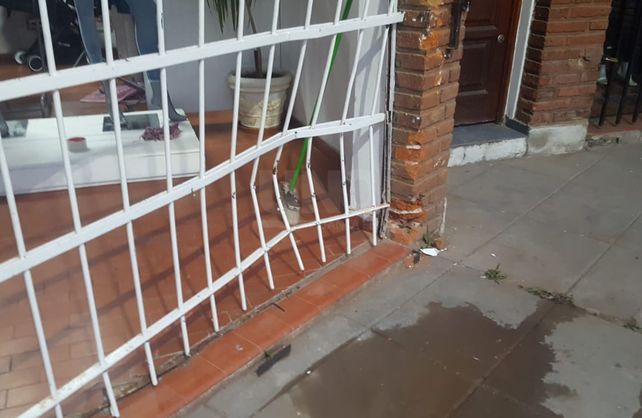 La camioneta qued&oacute; en el mismo lugar del accidente.