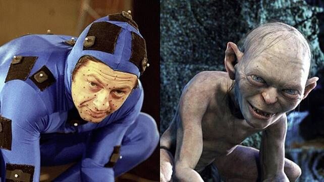 El actor Andy Serkis (El Señor de los Anillos (Gollum)