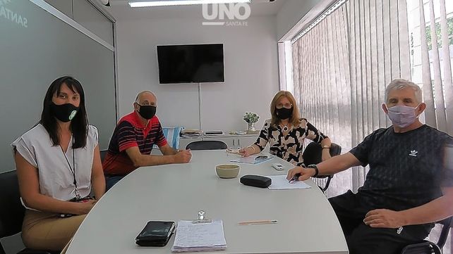 Claudia Giaccone se reunió con Jorge Pardo de cara al 100° Campeonato Nacional de Mayores Braian Toledo.