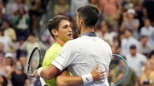 Mariano Navone sorprendió al mundo y dio el batacazo ante Novak Djokovic en el US Open