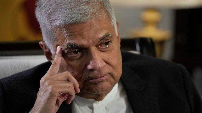 Según el ministro Ranil Wickremesinghe